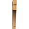 Ekena Millwork Westlake Block Rough Sawn Bracket, Western Red Cedar, 6"W x 48"D x 48"H BKT06X48X48WTL05RWR - alternate 2